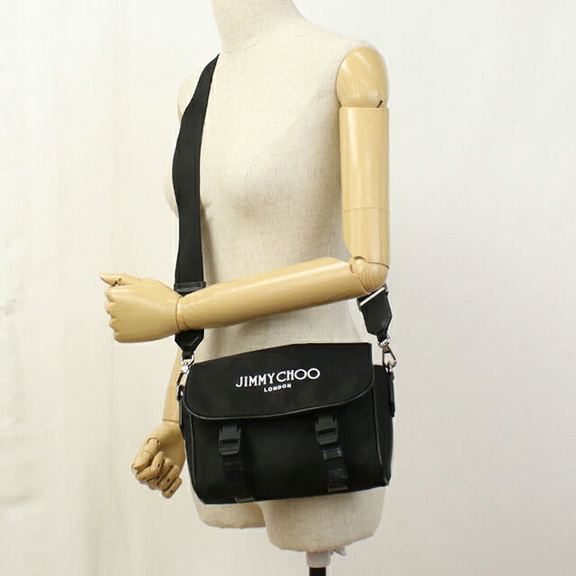 中古 ジミーチュウ 斜め掛け ショルダーバッグ ユニセックス ブランド JIMMY CHOO ブラック バッグ USDJI108267011