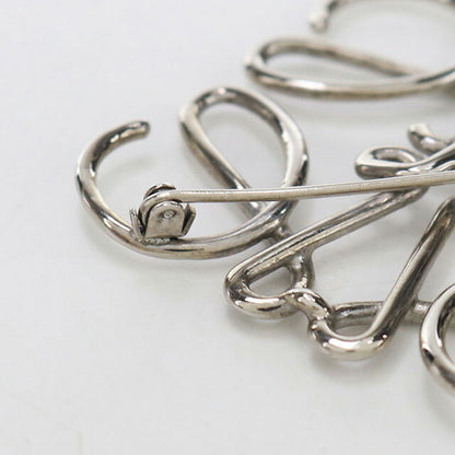 中古 ロエベ ブローチ レディース ブランド LOEWE アナグラム 111.25.020 シルバー 小物 USDLO100612011