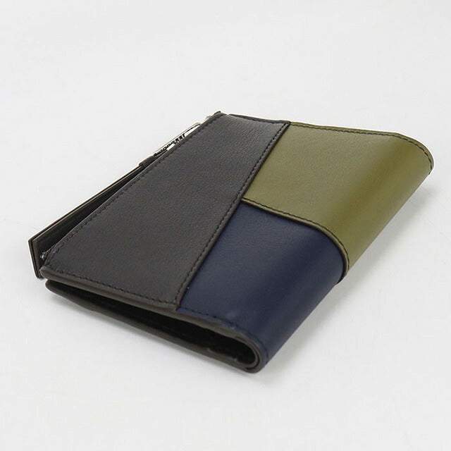 中古 ロエベ 二つ折り財布 ユニセックス ブランド LOEWE パズル レザー C510W73X08 ブラウン 財布 USDLO100870011