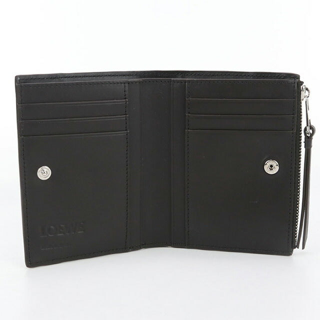 中古 ロエベ 二つ折り財布 ユニセックス ブランド LOEWE パズル レザー C510W73X08 ブラウン 財布 USDLO100870011