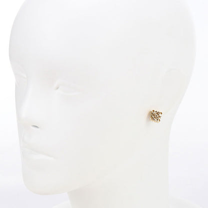 中古 ロエベ ピアス レディース ブランド LOEWE アナグラム J821239X04 ゴールド アクセサリー USDLO100926011