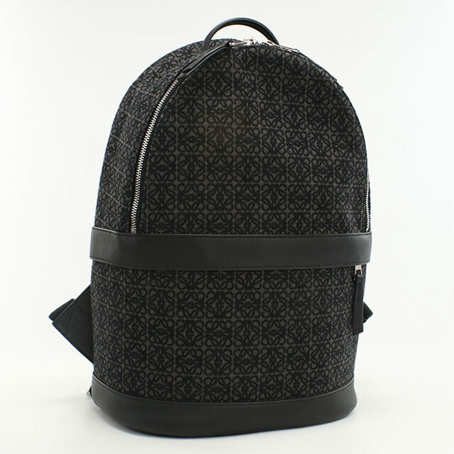 二手LOEWE背包男士品牌LOEWE Anagram背包黑色包USDLO101284011
