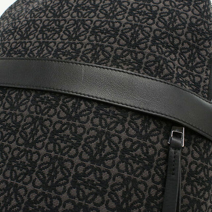 二手LOEWE背包男士品牌LOEWE Anagram背包黑色包USDLO101284011