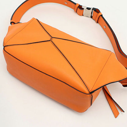 Used LOEWE Body Bag Unisex Brand LOEWE Puzzle Bum Bag Small Orange USDLO101344011