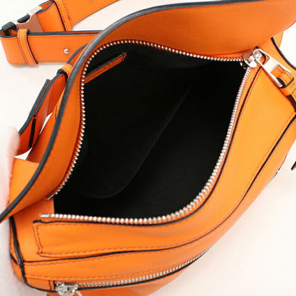 Used LOEWE Body Bag Unisex Brand LOEWE Puzzle Bum Bag Small Orange USDLO101344011