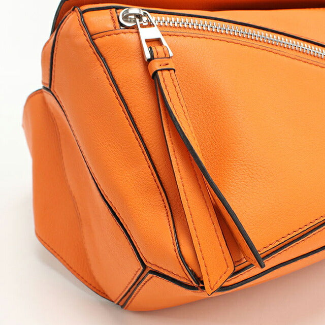 Used LOEWE Body Bag Unisex Brand LOEWE Puzzle Bum Bag Small Orange USDLO101344011