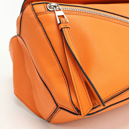 Used LOEWE Body Bag Unisex Brand LOEWE Puzzle Bum Bag Small Orange USDLO101344011