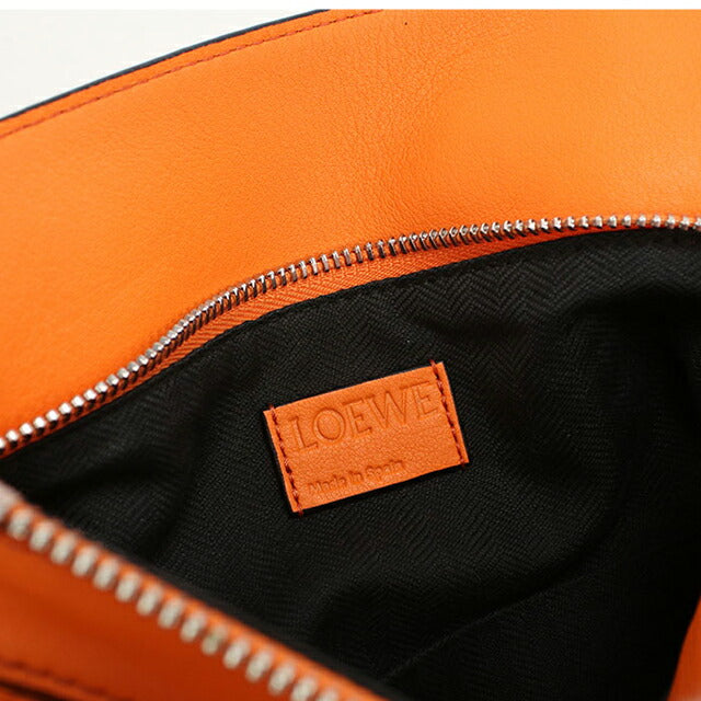 Used LOEWE Body Bag Unisex Brand LOEWE Puzzle Bum Bag Small Orange USDLO101344011