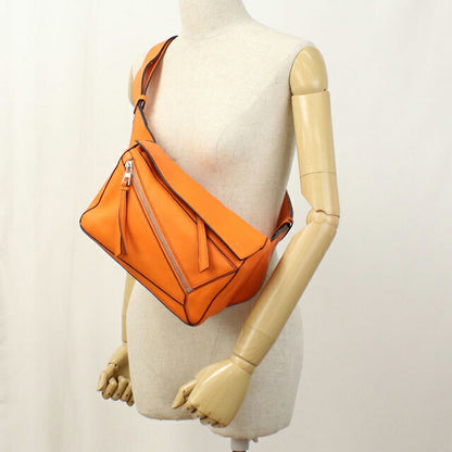 Used LOEWE Body Bag Unisex Brand LOEWE Puzzle Bum Bag Small Orange USDLO101344011