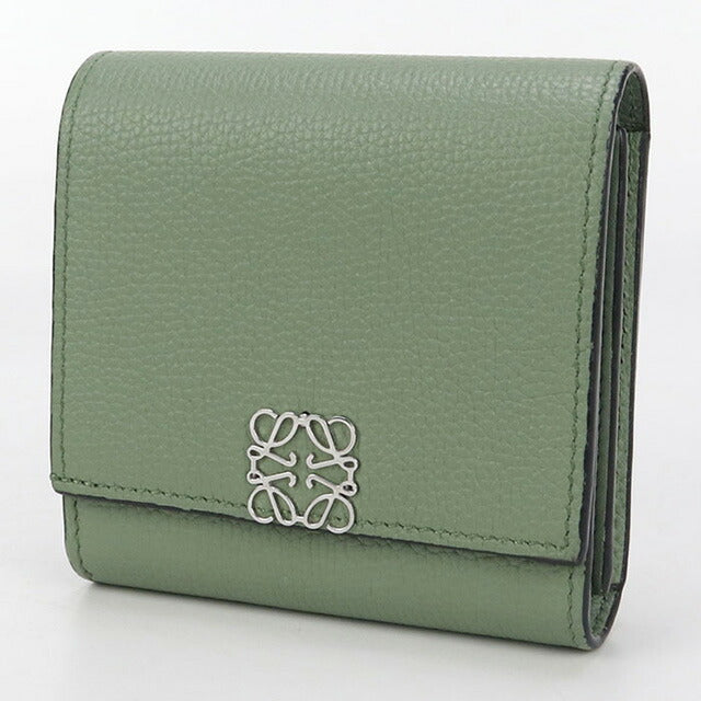 中古 ロエベ 二つ折り財布 レディース ブランド LOEWE アナグラム