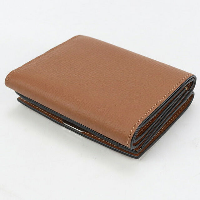 二手 LOEWE 三折钱包 女士品牌 LOEWE Anagram 三折钱包 C821TR2X02 棕色钱包 USDLO101829011
