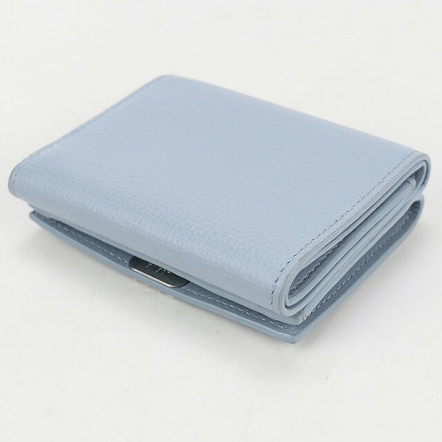 二手 LOEWE 三折钱包 女士品牌 LOEWE Anagram 三折钱包 C821TR2X16 蓝色钱包 USDLO101834011