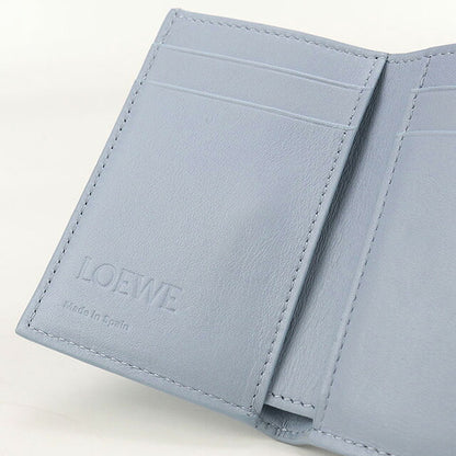 二手 LOEWE 三折钱包 女士品牌 LOEWE Anagram 三折钱包 C821TR2X16 蓝色钱包 USDLO101834011