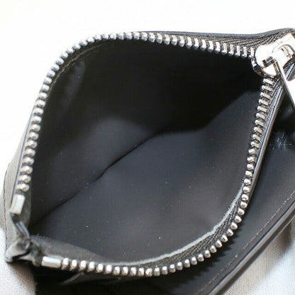 中古 ロエベ 二折財布 レディース ブランド LOEWE パズル スリム コンパクトウォレット レザー C510W73X02 グレー 財布 USDLO101862011