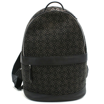 中古 ロエベ リュック メンズ ブランド LOEWE アナグラム バックパック ブラック バッグ USDLO101880011