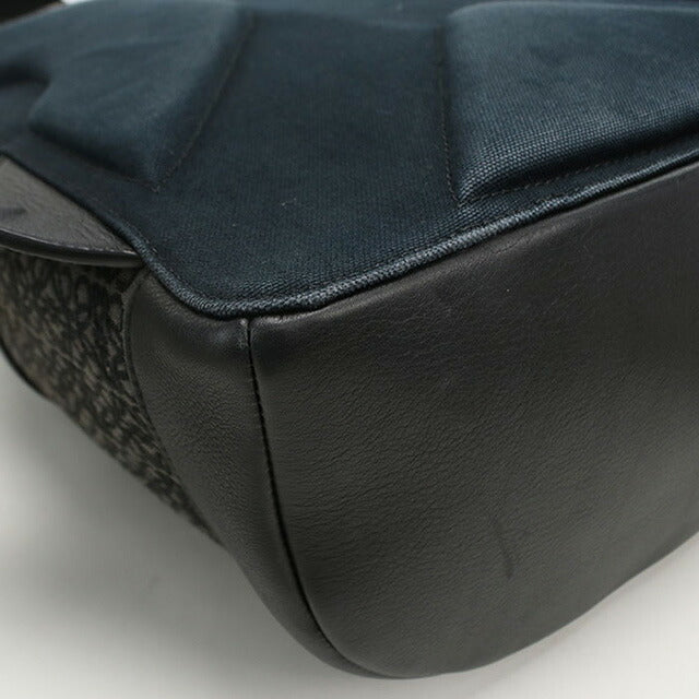 中古 ロエベ リュック メンズ ブランド LOEWE アナグラム バックパック ブラック バッグ USDLO101880011