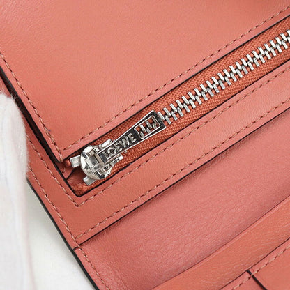 中古 ロエベ 長財布二折 レディース ブランド LOEWE バーティカル ウォレット ラージ C660S40X01 ベージュ 財布 USDLO101962011