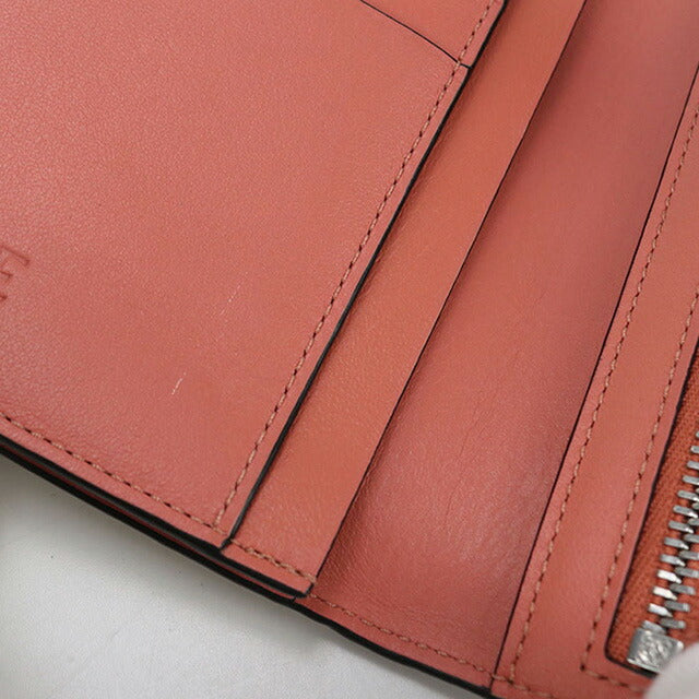 中古 ロエベ 長財布二折 レディース ブランド LOEWE バーティカル ウォレット ラージ C660S40X01 ベージュ 財布 USDLO101962011