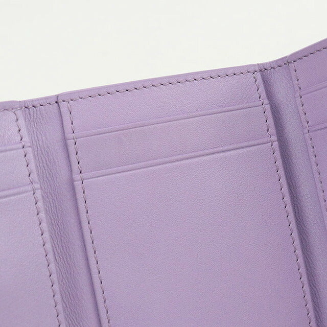 ロエベ　三つ折り財布　トライフォールドウォレット　イエロー　パープル　アナグラム LOEWE（ロエベ） トライフォールド ウォレット 三つ折り財布