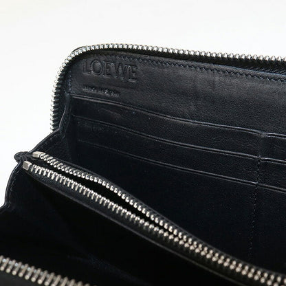 中古 ロエベ 長財布ラウンドファスナー レディース ブランド LOEWE パズル ジップアラウンドウォレット ピンク 財布 USDLO102671011