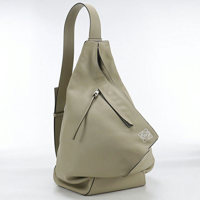 中古 ロエベ ショルダーバッグ ユニセックス ブランド LOEWE アントン スリング ベージュ バッグ USDLO102767011