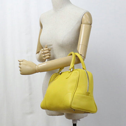中古 ロエベ ハンドバッグ レディース ブランド LOEWE アナグラム アマソナ 75 2WAY 301.30.L03 イエロー バッグ USDLO102775011