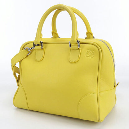 中古 ロエベ ハンドバッグ レディース ブランド LOEWE アナグラム アマソナ 75 2WAY 301.30.L03 イエロー バッグ USDLO102775011