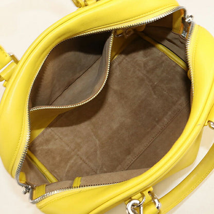 中古 ロエベ ハンドバッグ レディース ブランド LOEWE アナグラム アマソナ 75 2WAY 301.30.L03 イエロー バッグ USDLO102775011