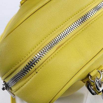 中古 ロエベ ハンドバッグ レディース ブランド LOEWE アナグラム アマソナ 75 2WAY 301.30.L03 イエロー バッグ USDLO102775011