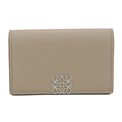 中古 ロエベ 名刺入れ レディース ブランド LOEWE アナグラム ビジネス カードホルダー C821M97X08 ベージュ 小物 USDLO102899011