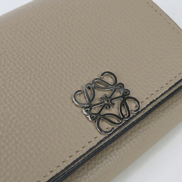 中古 ロエベ 三つ折り財布 レディース ブランド LOEWE アナグラム トライフォールドウォレット C821TR2X16 ベージュ 財布 USDLO102990011