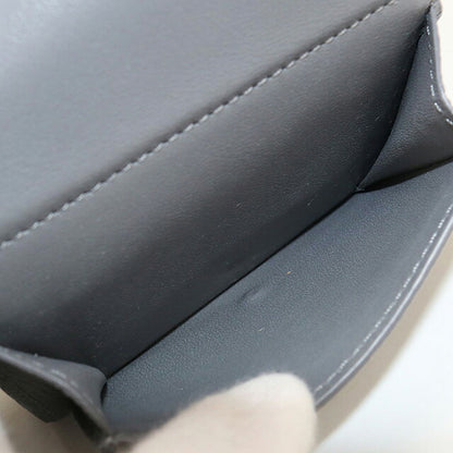中古 ロエベ 三折財布 レディース ブランド LOEWE アナグラム トライフォールドウォレット グレー 財布 USDLO102991011