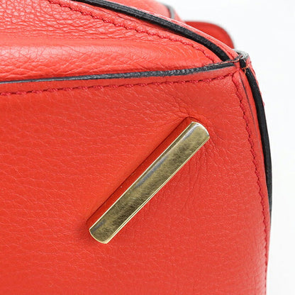 Used LOEWE handbag ladies brand LOEWE puzzle bag 2WAY red USDLO103397011