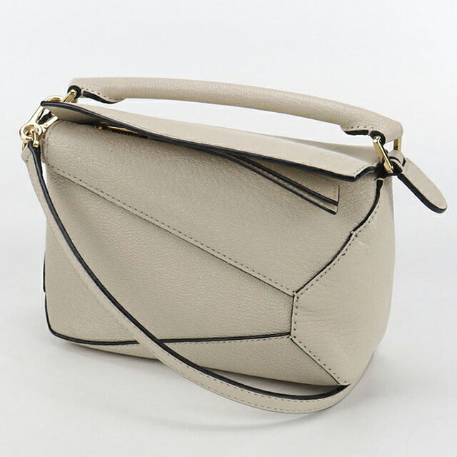 中古 ロエベ ハンドバッグ レディース ブランド LOEWE パズルバッグ ミニ ホワイト バッグ USDLO103620011