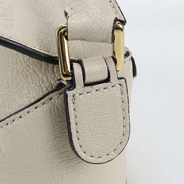 中古 ロエベ ハンドバッグ レディース ブランド LOEWE パズルバッグ ミニ ホワイト バッグ USDLO103620011
