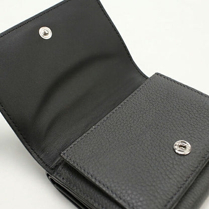 中古 ロエベ 三つ折り財布 レディース ブランド LOEWE アナグラム トライフォールド ウォレット C660TR2X04 グレー 財布 USDLO103641011