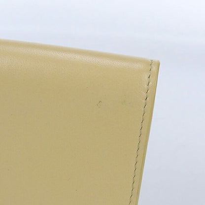 中古 ロエベ 三つ折り財布 レディース ブランド LOEWE アナグラム バーティカルウォレット スモール イエロー 財布 USDLO103691011