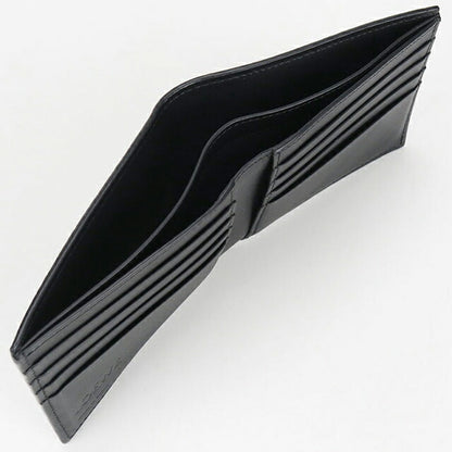 中古 ロエベ 二つ折り財布 メンズ ブランド LOEWE アナグラム バイフォールド ウォレット ブラック 財布 USDLO103692011