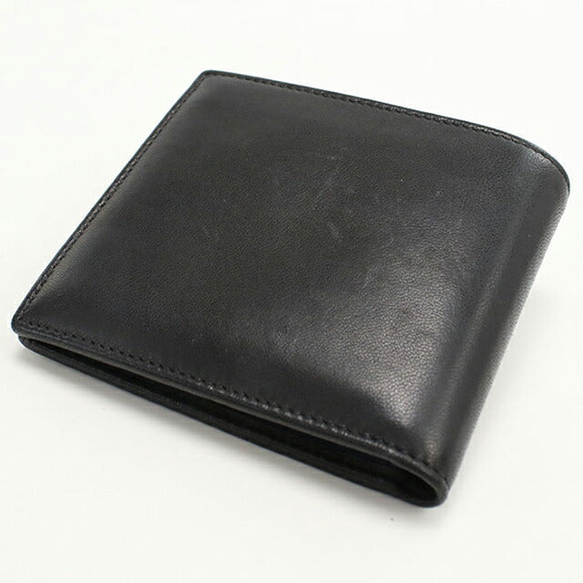 中古 ロエベ 二つ折り財布 メンズ ブランド LOEWE アナグラム バイフォールド コインウォレット ブラック 財布 USDLO103703011