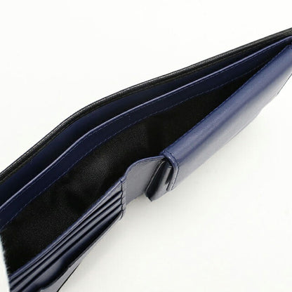 中古 ロエベ 二つ折り財布 メンズ ブランド LOEWE アナグラム バイフォールド コインウォレット ブラック 財布 USDLO103703011