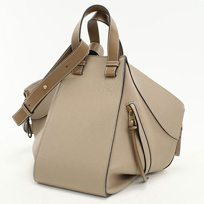 Used LOEWE handbag ladies brand LOEWE hammock bag medium beige USDLO103755011
