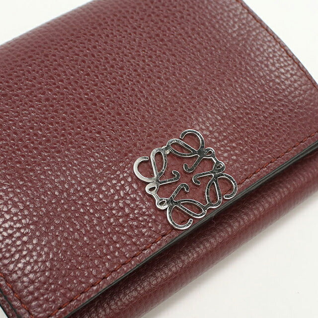 中古 ロエベ 三つ折り財布 レディース ブランド LOEWE アナグラム