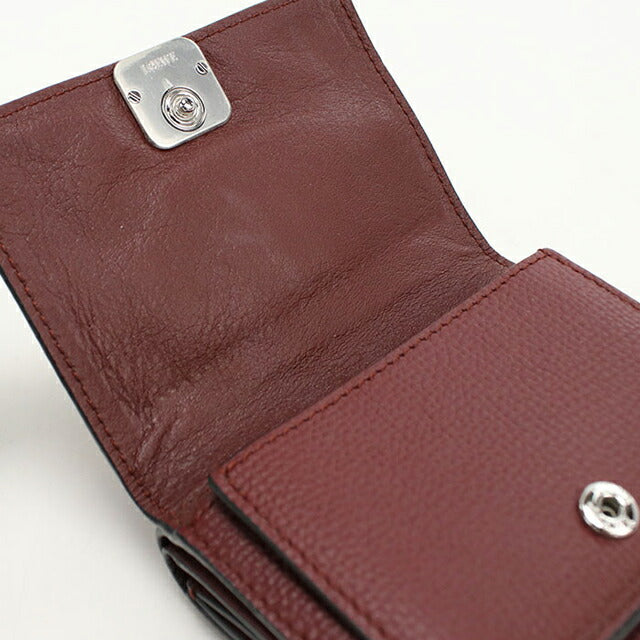 中古 ロエベ 三つ折り財布 レディース ブランド LOEWE アナグラム