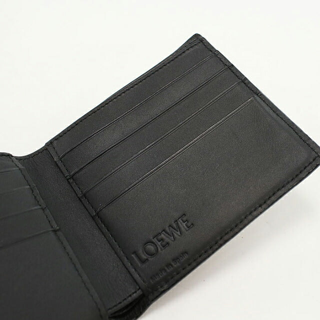 中古 ロエベ 二つ折り財布 メンズ ブランド LOEWE アナグラム バイ