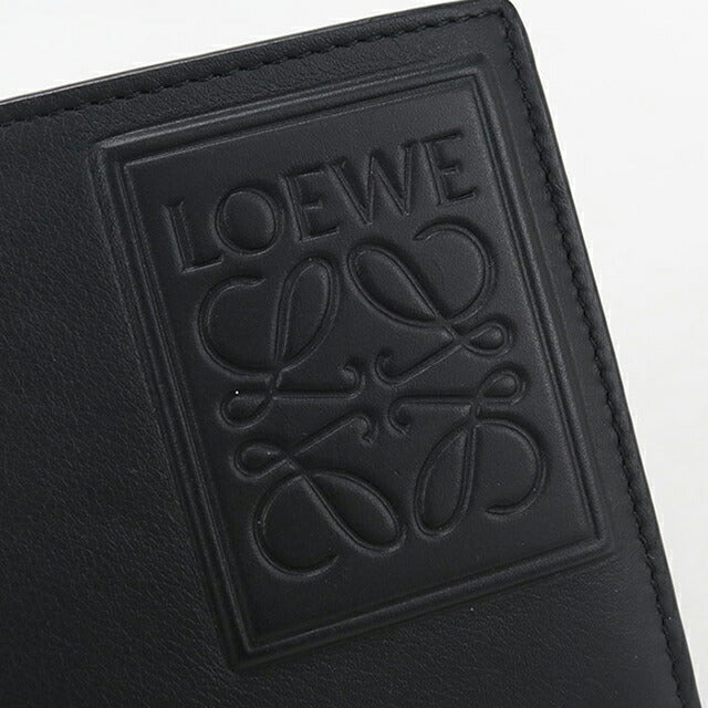 二手LOEWE双折钱包男士品牌LOEWE双折零钱包黑色钱包USDLO103984011