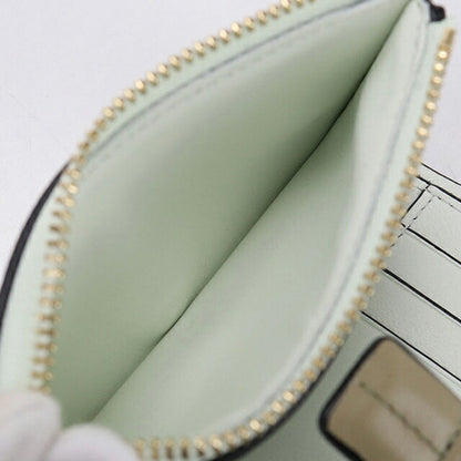 中古 ロエベ 三つ折り財布 レディース ブランド LOEWE バーティカルウォレットスモール グリーン 財布 USDLO103997011