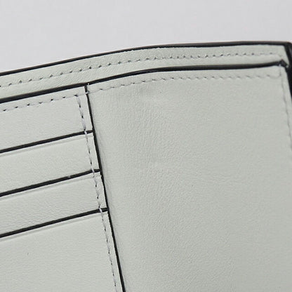 中古 ロエベ 三つ折り財布 レディース ブランド LOEWE バーティカルウォレットスモール グリーン 財布 USDLO103997011