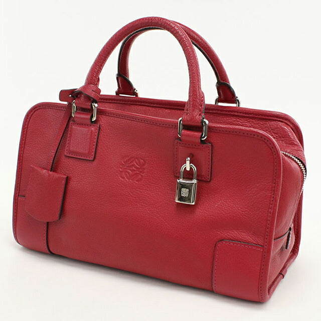 Used LOEWE handbag ladies brand LOEWE Amazona 28 red USDLO104113011