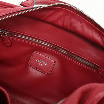 Used LOEWE handbag ladies brand LOEWE Amazona 28 red USDLO104113011
