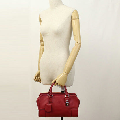 Used LOEWE handbag ladies brand LOEWE Amazona 28 red USDLO104113011